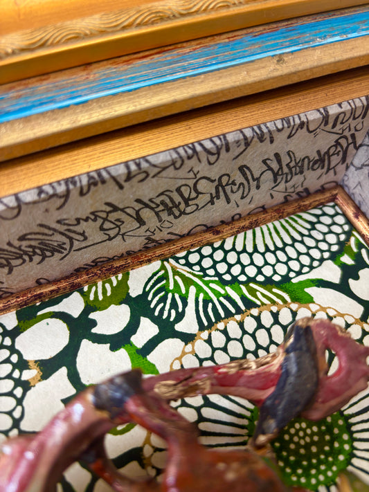 Antique Horse and Rider