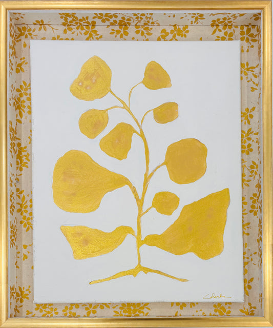 Golden Silhouette Shadow Box II