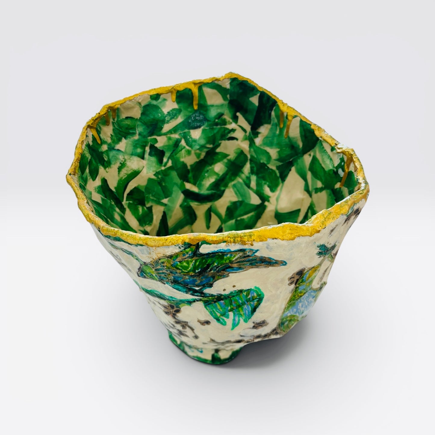 Tropical Birds Vessel