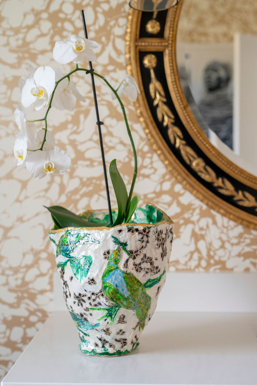 Tropical Birds Vessel