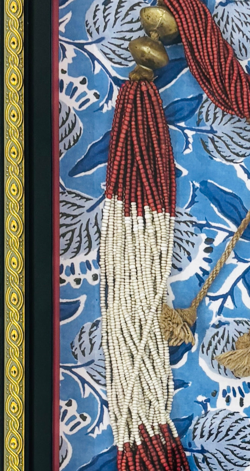 Antique African Ceremonial Beaded Necklace