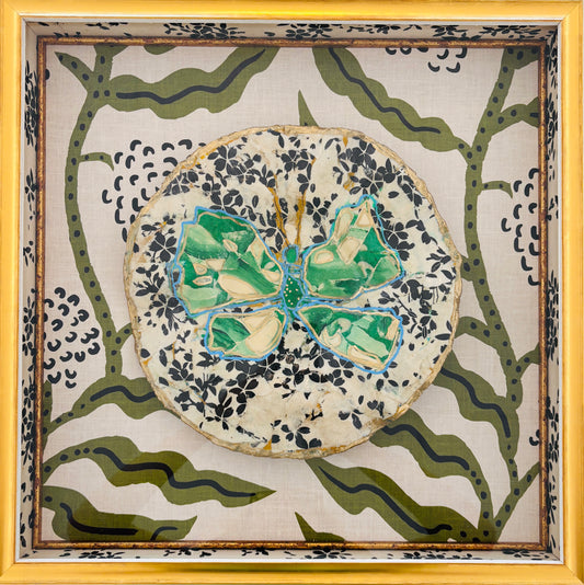 Green Butterfly Plate