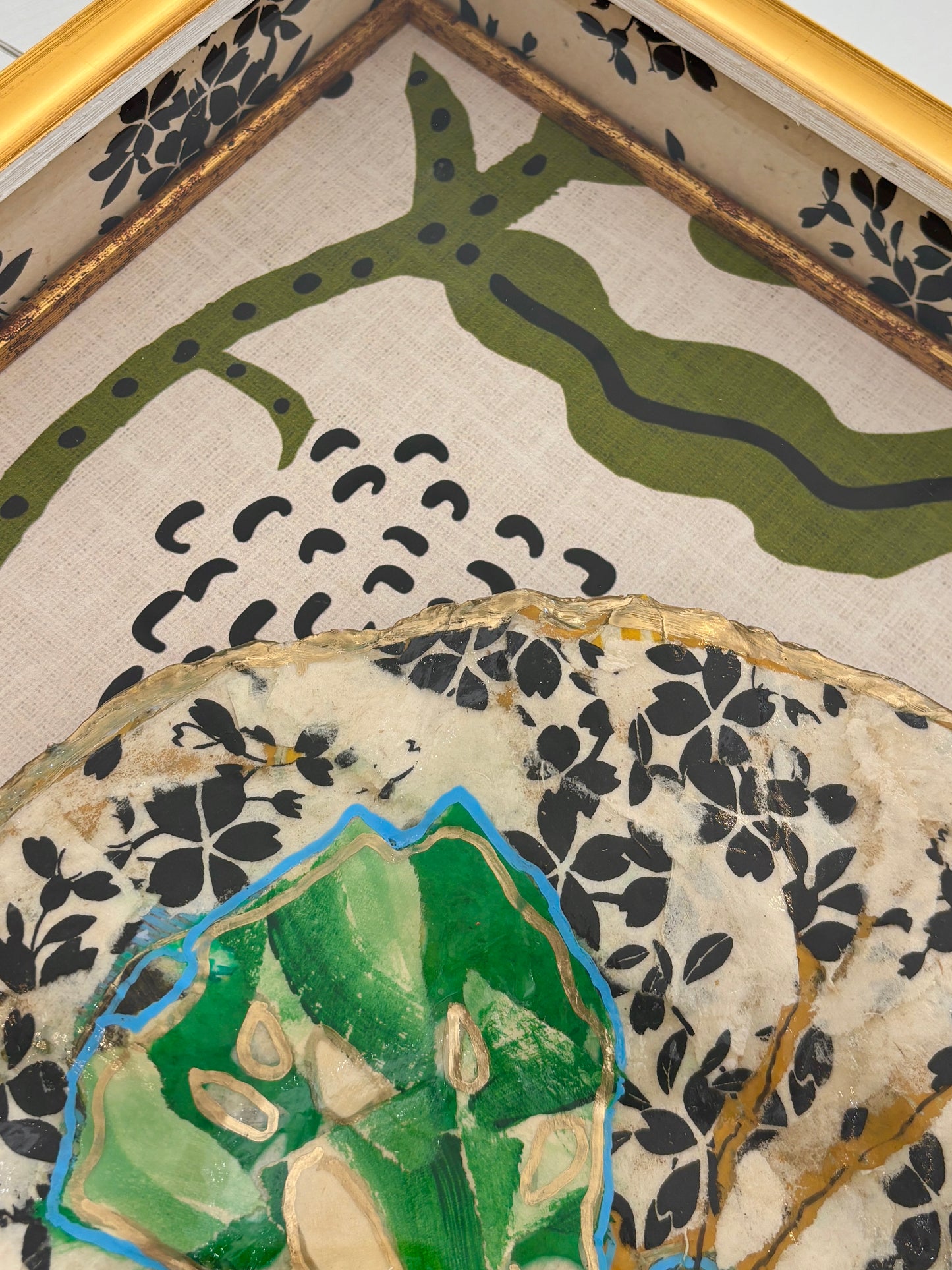 Green Butterfly Plate