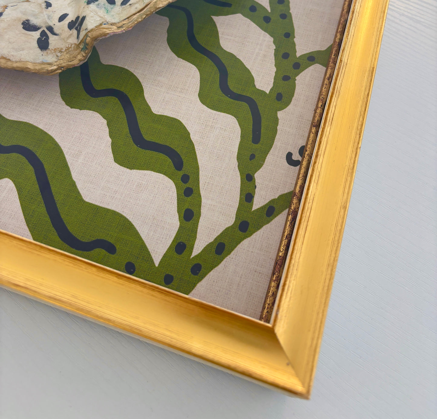 Green Butterfly Plate