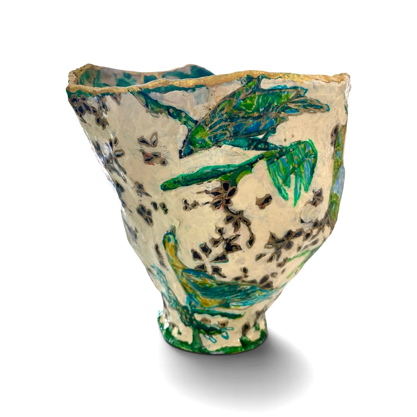 Tropical Birds Vessel