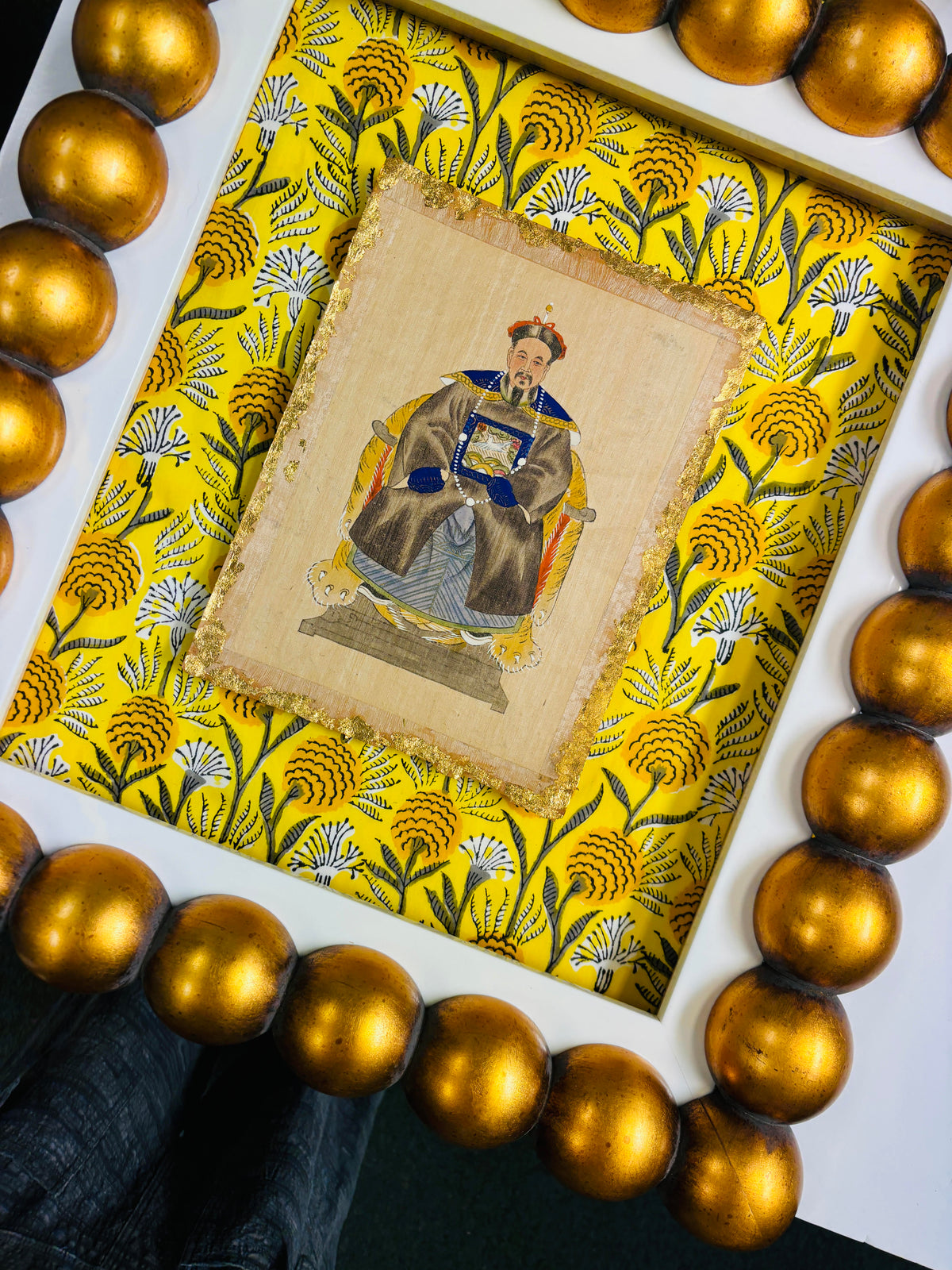 Antique, Male Ancestral Portrait