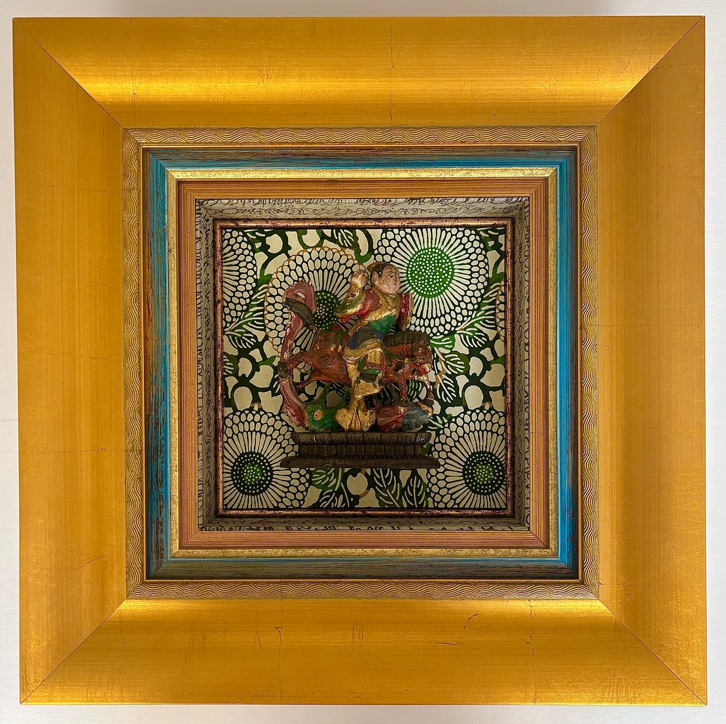 Antique Horse and Rider