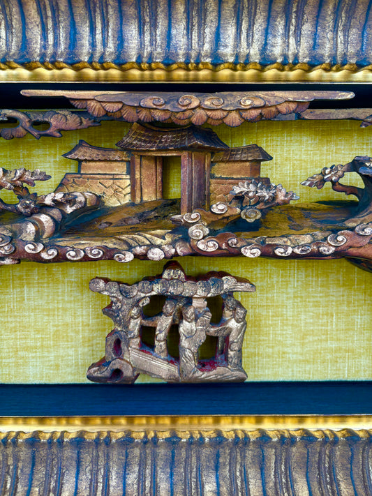 Early 19th Century Chinese Wood Carving