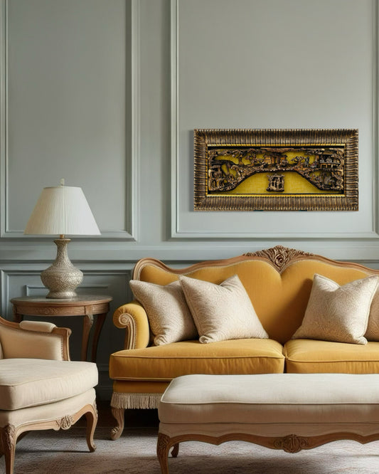 Early 19th Century Chinese Wood Carving